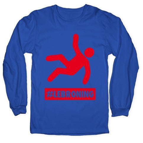 Lebroning (Red) Longsleeve Tee